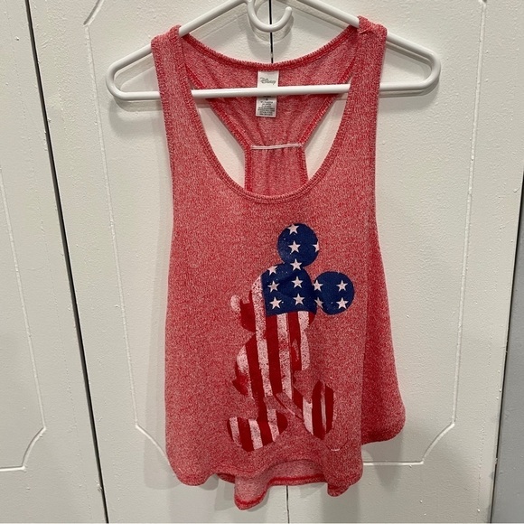 Disney American Flag Mickey Mouse Tank Top - Picture 1 of 8